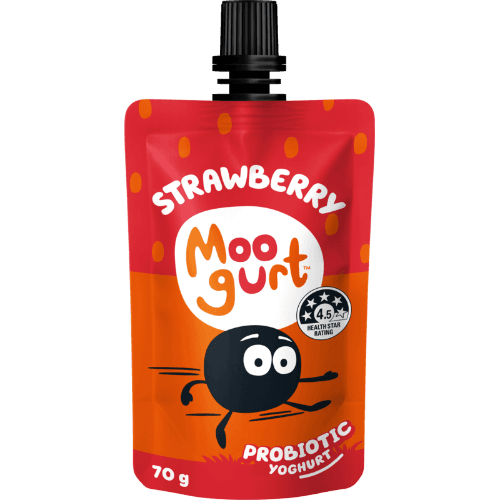 Moogurt Strawberry Probiotic Yoghurt Pouch