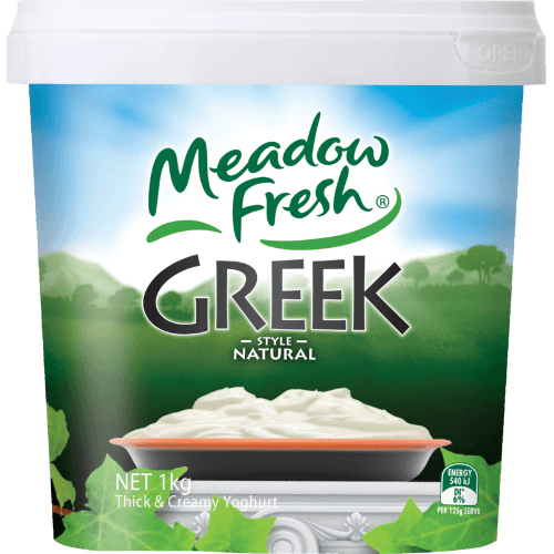 Meadow Fresh Greek Style Natural Yoghurt 1 kg