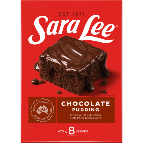 Sara Lee Chocolate Pudding