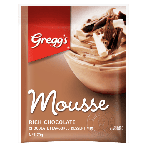 Gregg's Mousse Rich Chocolate Flavoured Dessert Mix 70 g