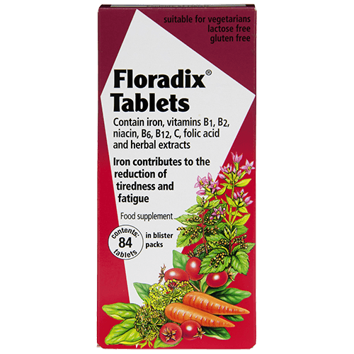 Red Seal Dietary Supplement Floradix Tablets
