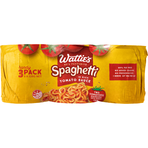 Wattie's Spaghetti In Tomato Sauce