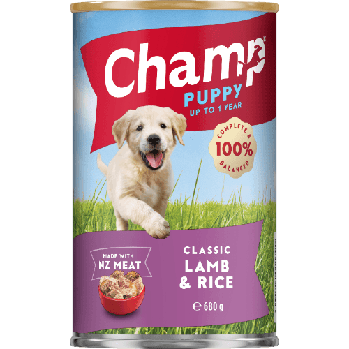 Champ Classic Lamb & Rice Puppy Food 680 g