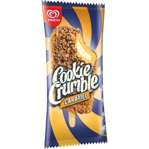 Streets Cookie Crumble Caramel Ice Cream
