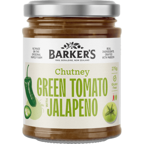 Barker's Green Tomato & Jalapeno Chutney