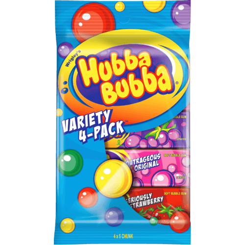 Hubba Bubba Variety Pack Bubble Gum Multipack