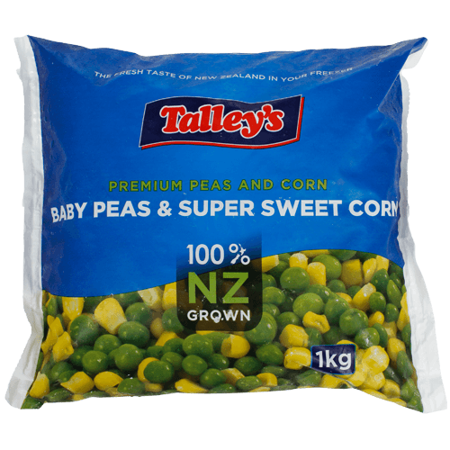 Talley's Baby Peas & Sweet Corn