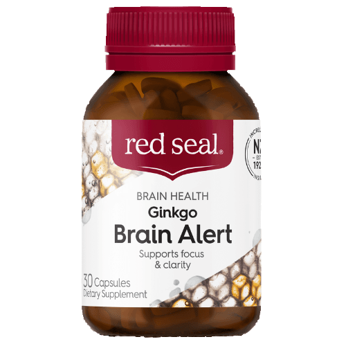 Red Seal Ginkgo Brain Alert Capsules