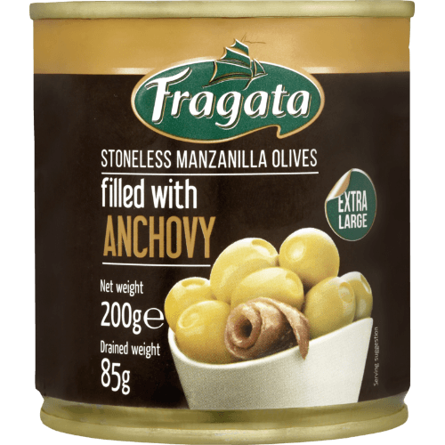 Fragata Stoneless Manzanillo Olives filled With Anchovy