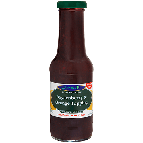Joknal Reduced Calorie Boysenberry & Orange Topping 300 mL