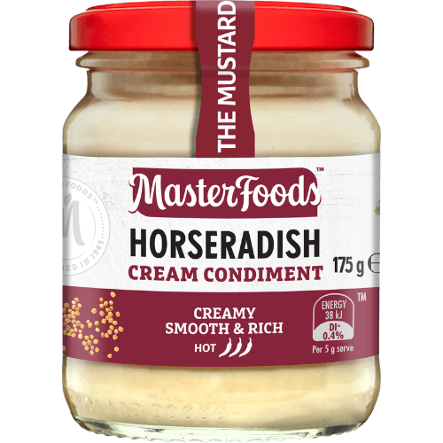 Masterfoods Horseradish Cream Condiment
