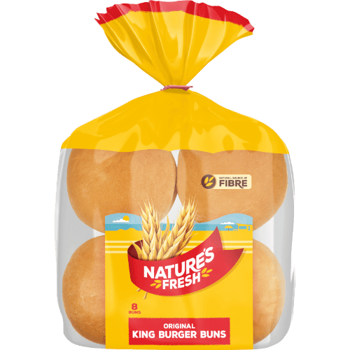 Nature's Fresh Original King Burger Buns