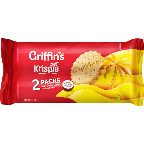 Griffin's Krispie Biscuits Twin Pack