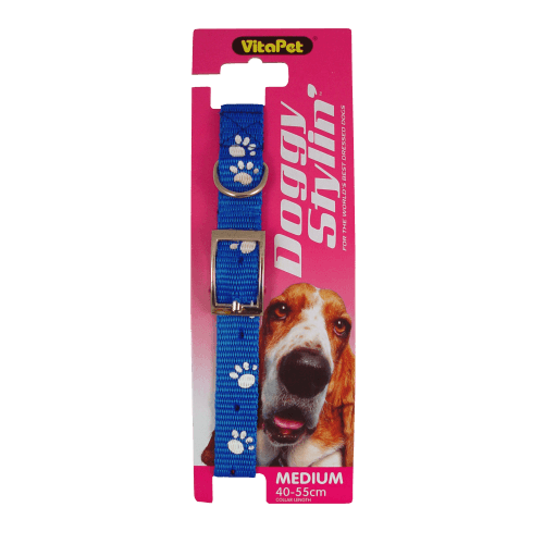 VitaPet Dog Collar Nylon Medium