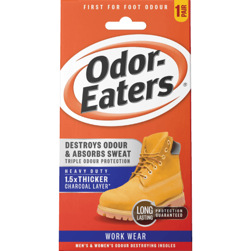 Odor-Eaters Work Wear Odour Destroying Insoles