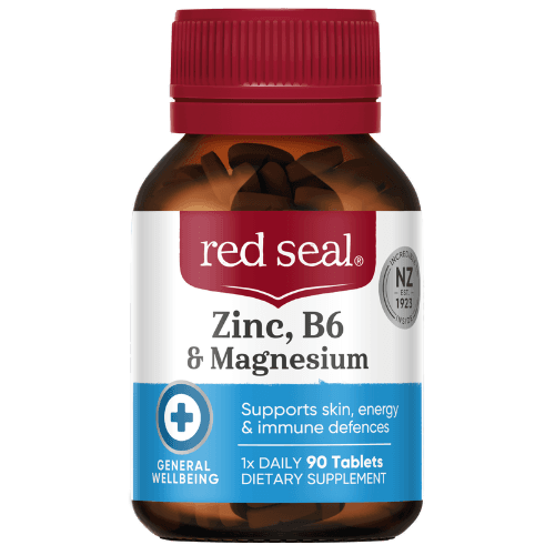 Red Seal Zinc B6 & Magnesium Tablets