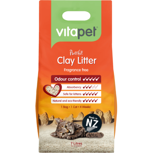 VitaPet Purrfit Fragrance Free Clay Cat Litter