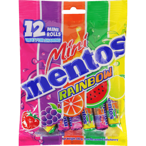Mentos Mini Rainbow Rolls