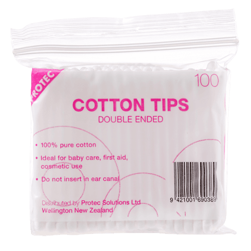 Protec Double Ended Cotton Tips