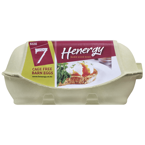 Henergy Cage-Free A Grade Size 7 Eggs 6 pack