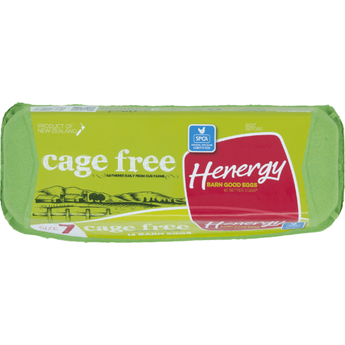 Henergy SPCA Size 7 Barn Eggs