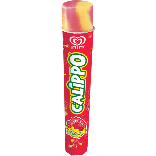 Calippo Raspberry Pineapple Ice Block