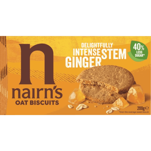 Nairn's Stem Ginger Oat Biscuits