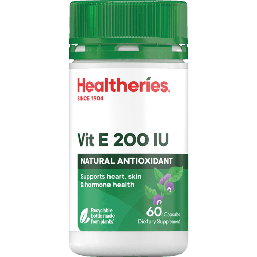 Healtheries Vit E 200 IU Capsules