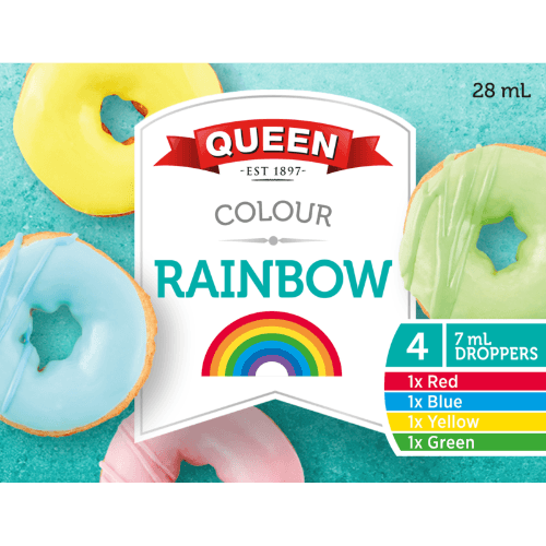 Queen Rainbow Food Colours