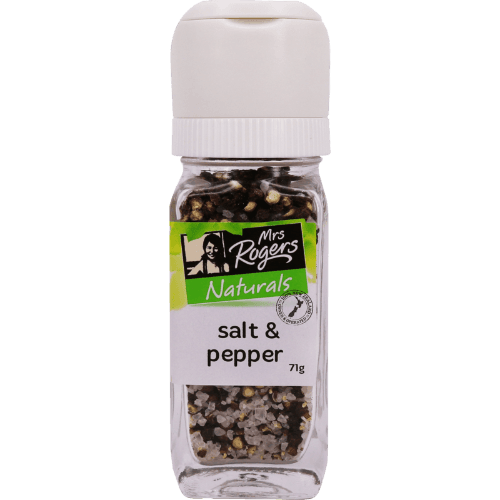 Mrs Rogers Naturals Salt & Pepper Grinder Small