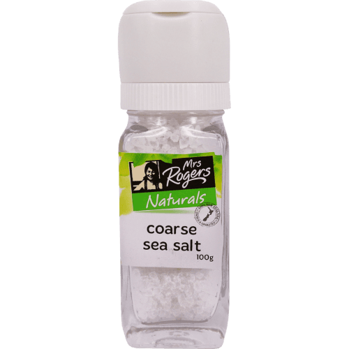 Mrs Rogers Naturals Coarse Sea Salt Grinder Small