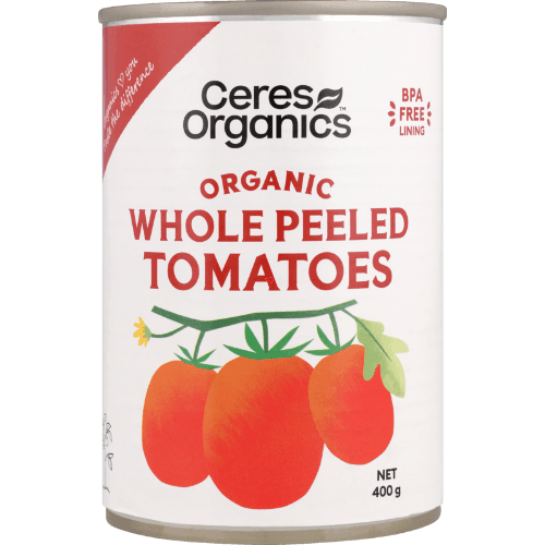 Ceres Organics Organic Whole Peeled Tomatoes