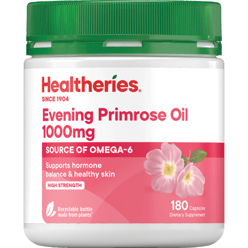 Healtheries Evening Primrose Oil 1000mg Capsules