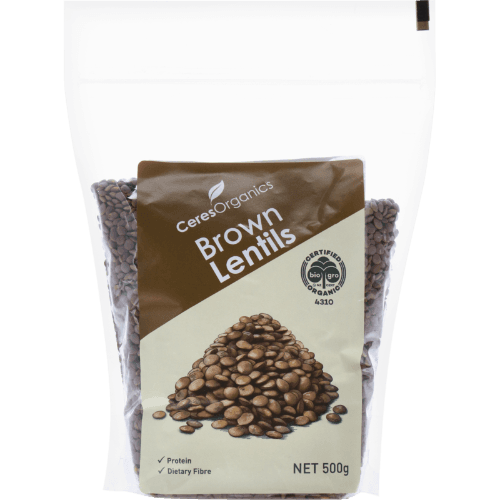 Ceres Organics Brown Lentils