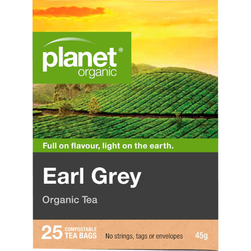 Planet Organic Earl Grey Organic Tea Bags 25 pack