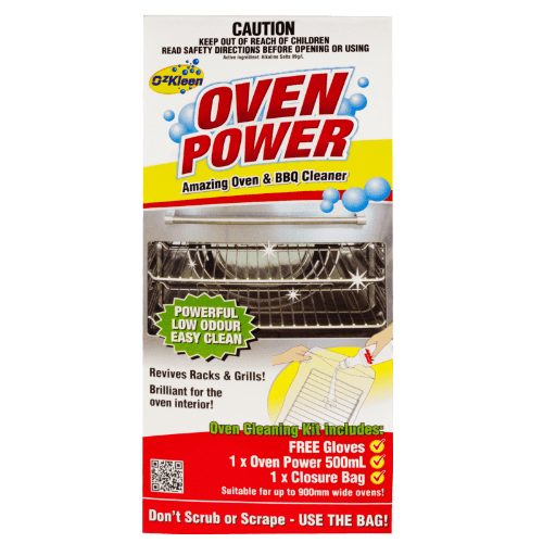 Ozkleen Oven Power Low Odour Oven & BBQ Cleaner Kit