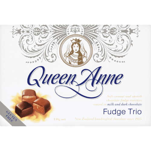Queen Anne Milk & Dark Chocolate Fudge Trio