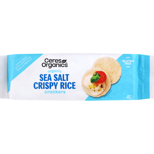 Ceres Organics Organic Sea Salt Crispy Rice Crackers
