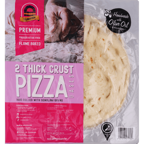 Turkish Bread Thick Crust Pizza Bases