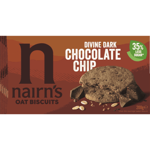 Nairn's Dark Chocolate Chip Oat Biscuits