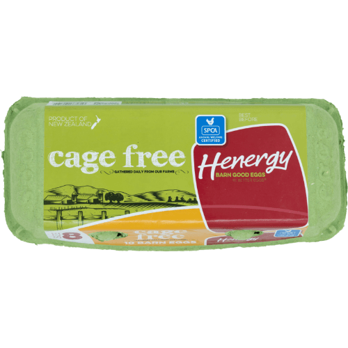 Henergy Cage Free Size 8 Eggs