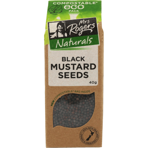 Mrs Rogers Naturals Eco Black Mustard Seeds