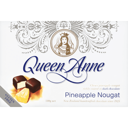Queen Anne Dark Chocolate Pineapple Nougat