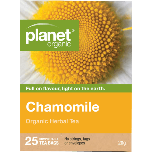 Planet Organic Chamomile Organic Herbal Tea Bags