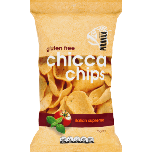 Piranha Gluten Free Italian Supreme Chicca Chips