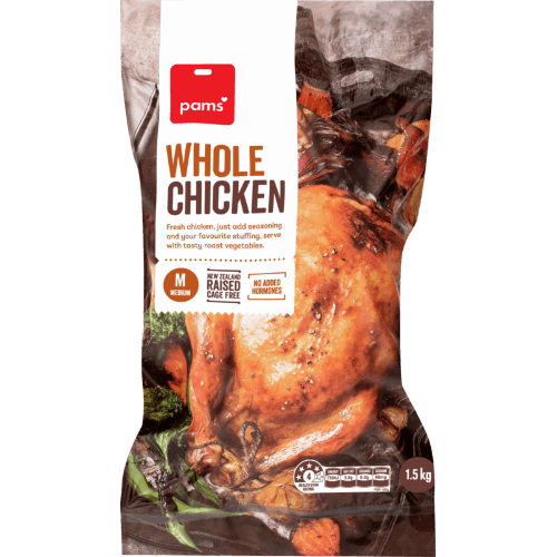 Pams Fresh Whole Chicken Medium