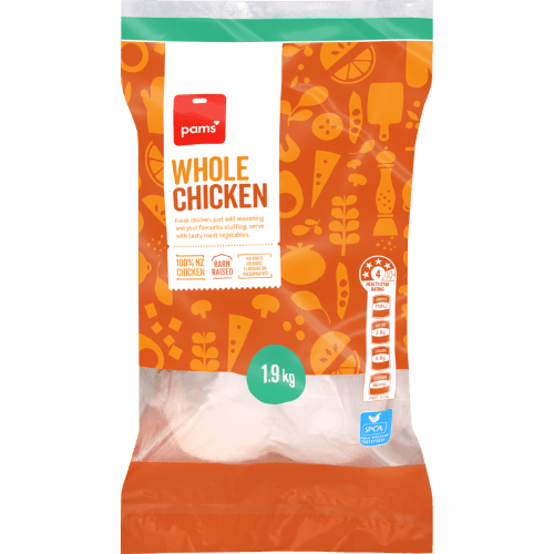 Pams Whole Chicken Large
