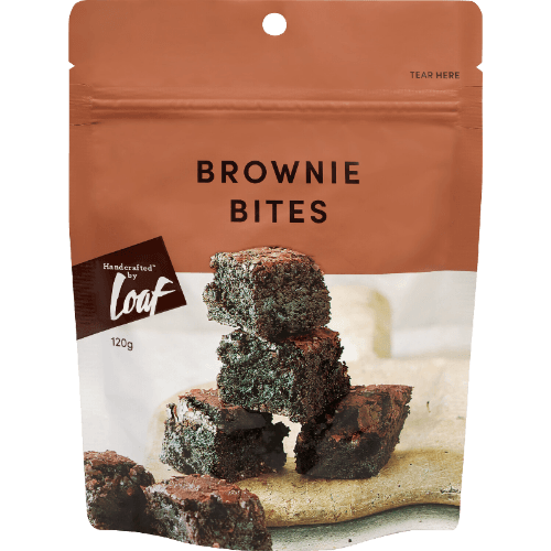 Loaf Brownie Bites