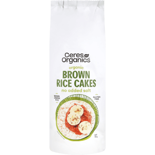 Ceres Organics Organics No Added Salt Brown Rice Cakes