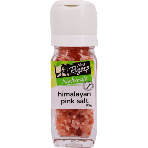 Mrs Rogers Naturals Himalayan Pink Salt Coarse Grinder Small